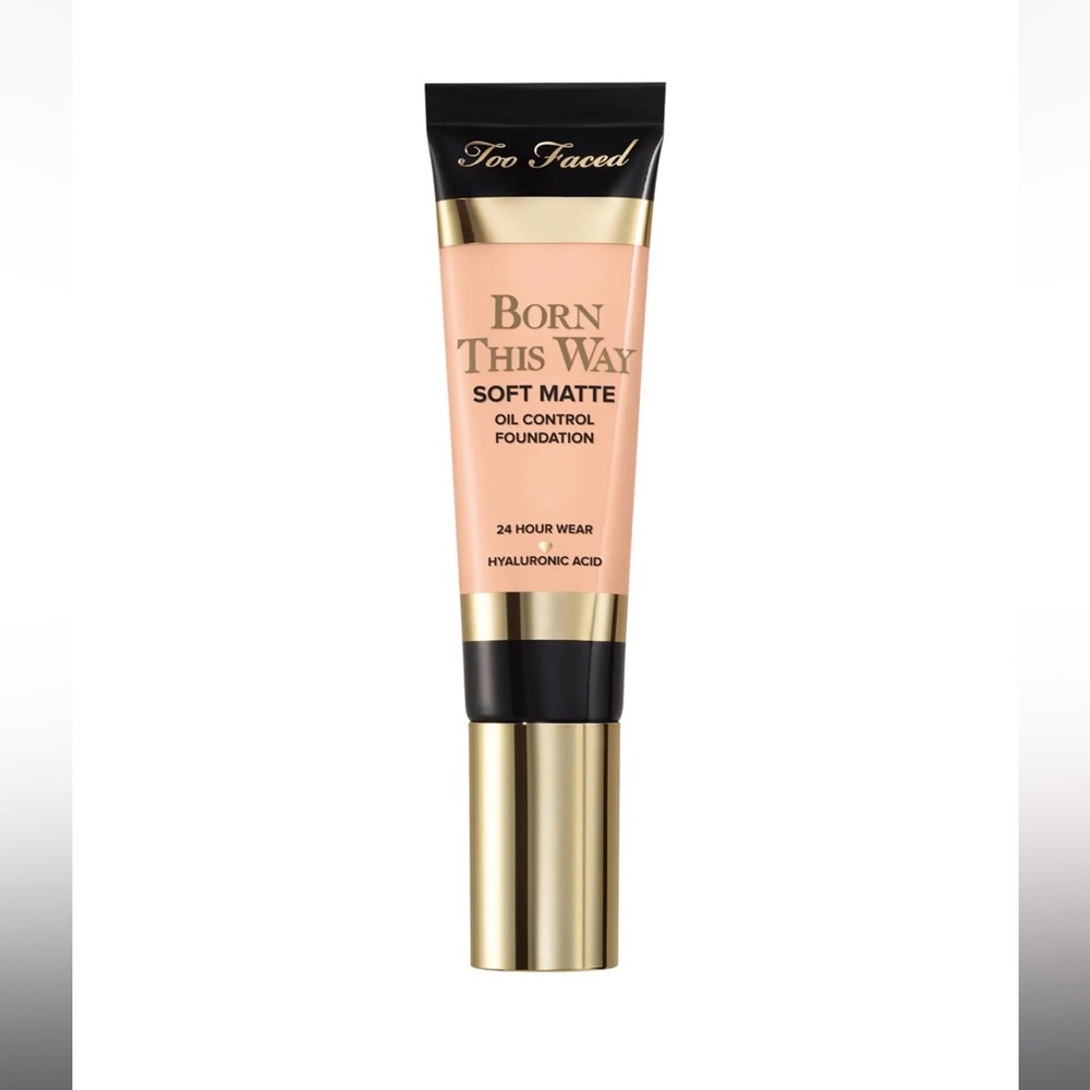 NEW TOO FACED BORN THIS WAY SOFT MATTE OIL CONTROL FOUNDATION IN SHADE SEASHELL